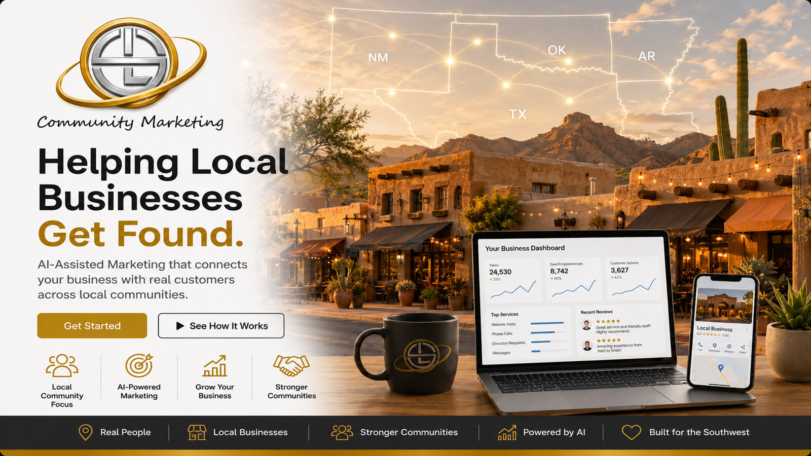 Shawnee Oklahoma local business discovery, coupons, premium ads, services, and community offers